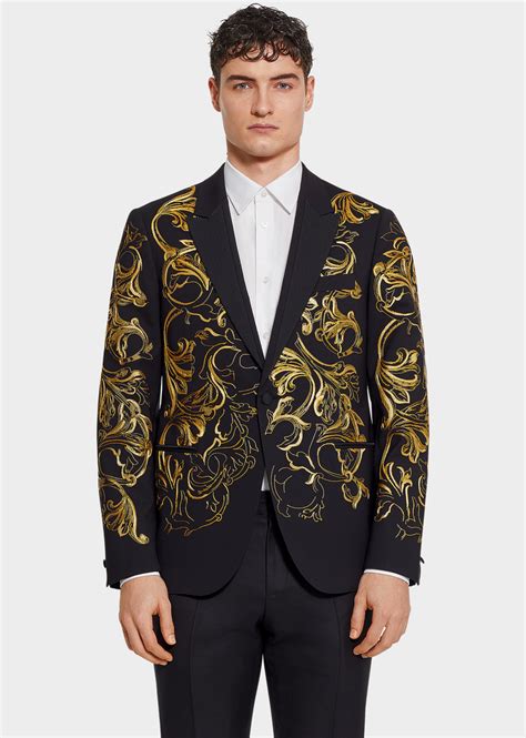 mens versace formal|Versace men's designer suits.